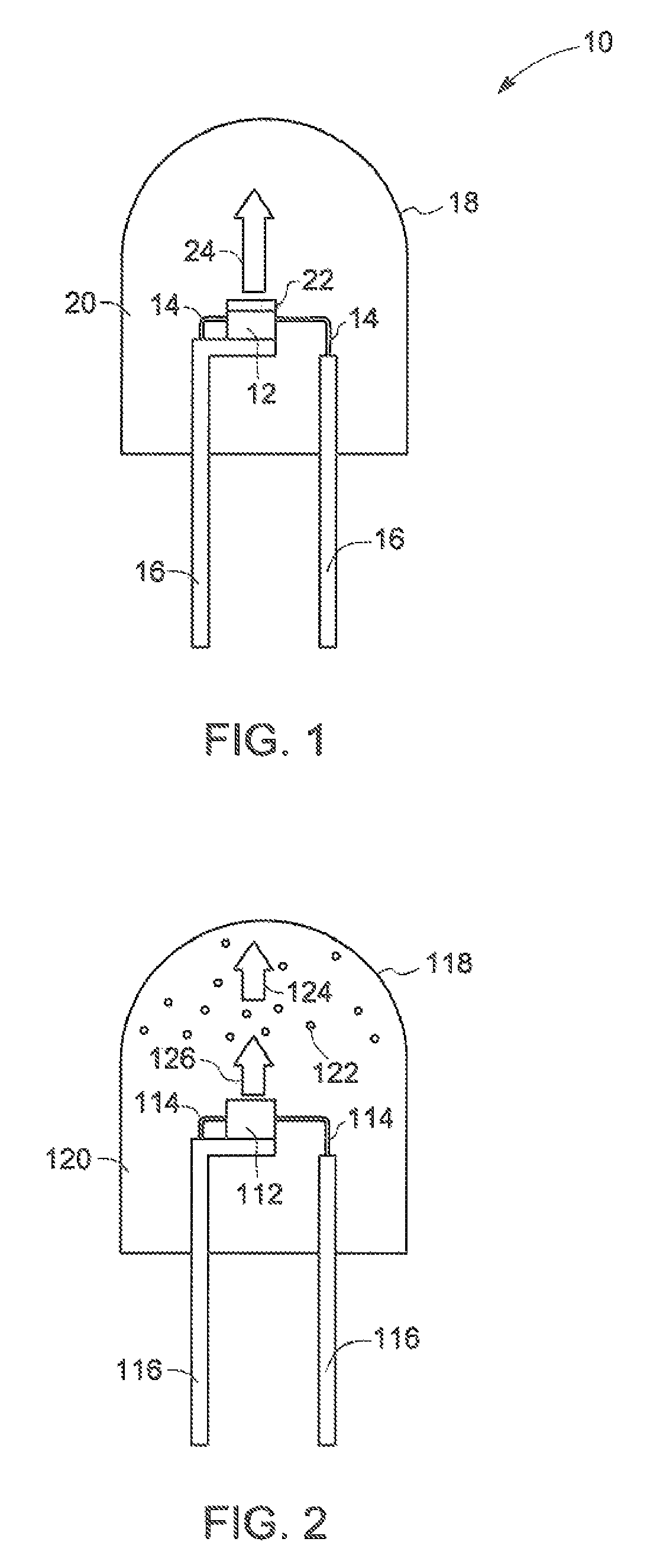 Moisture-resistant phosphor and associated method