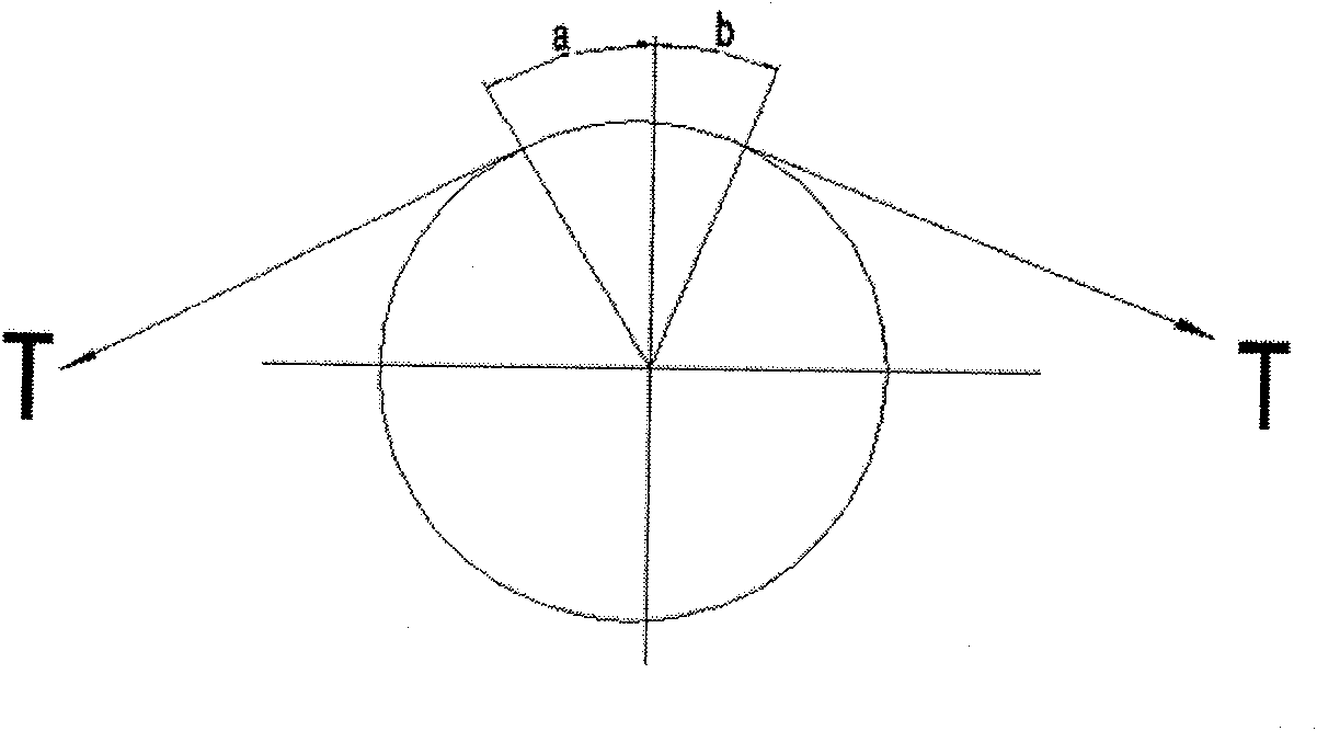 On-line tension force detecting mechanism