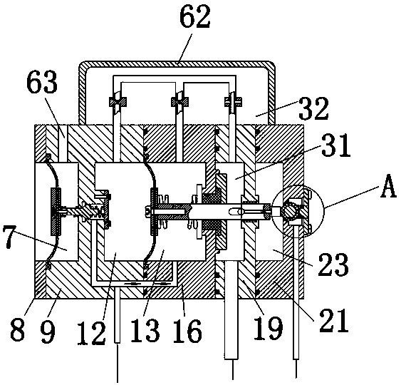 Pressing pressure exchange device