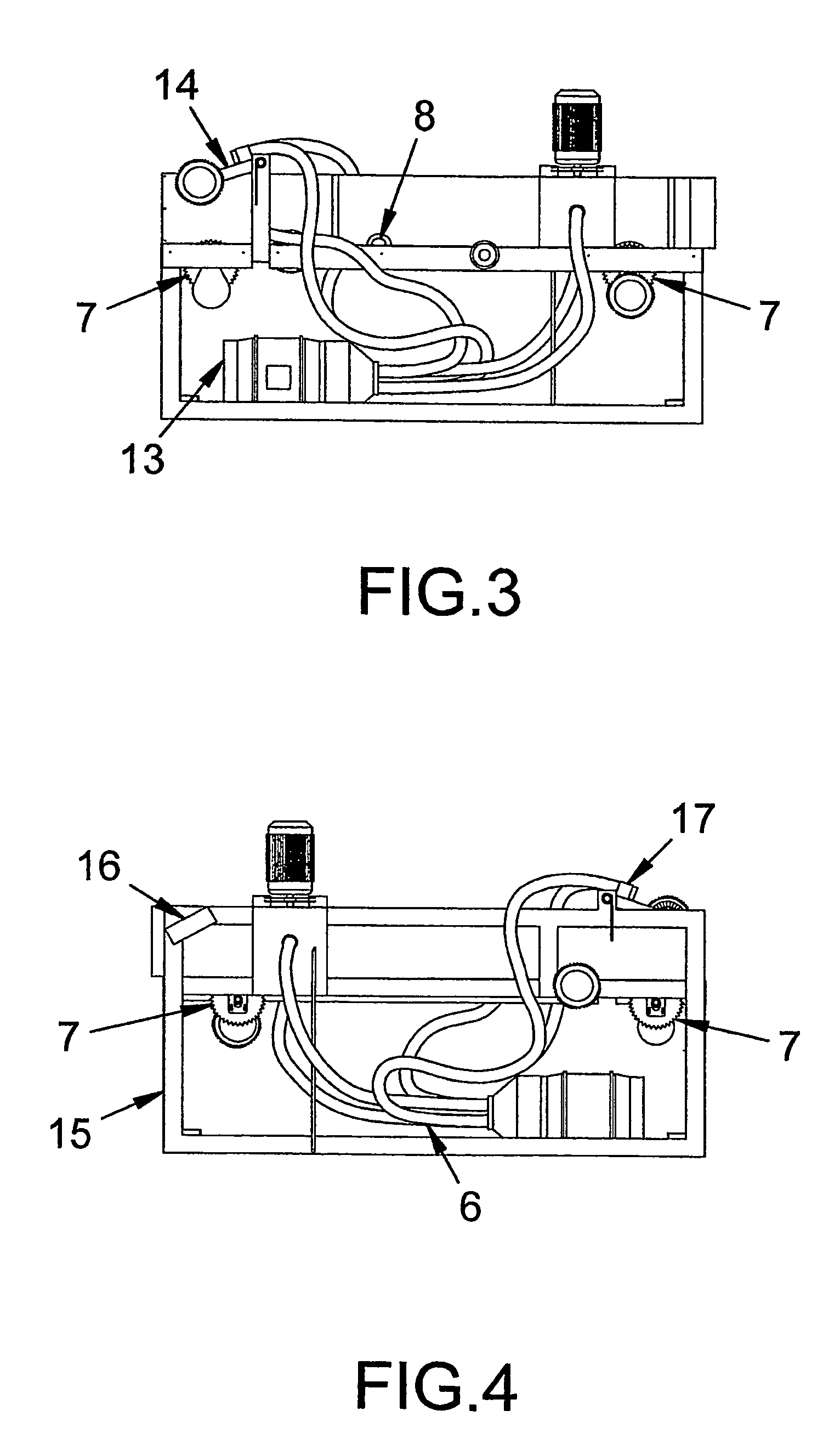 Mattress material removal device