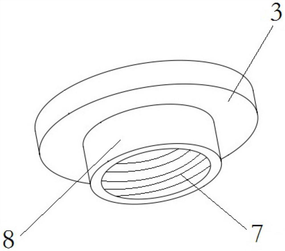 Connecting structure of transformer tank cover and oil level indicator and transformer with connecting structure