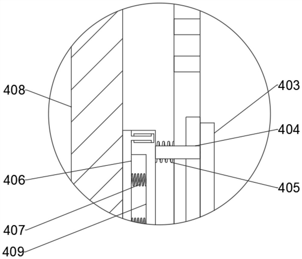 Drying device for garment processing