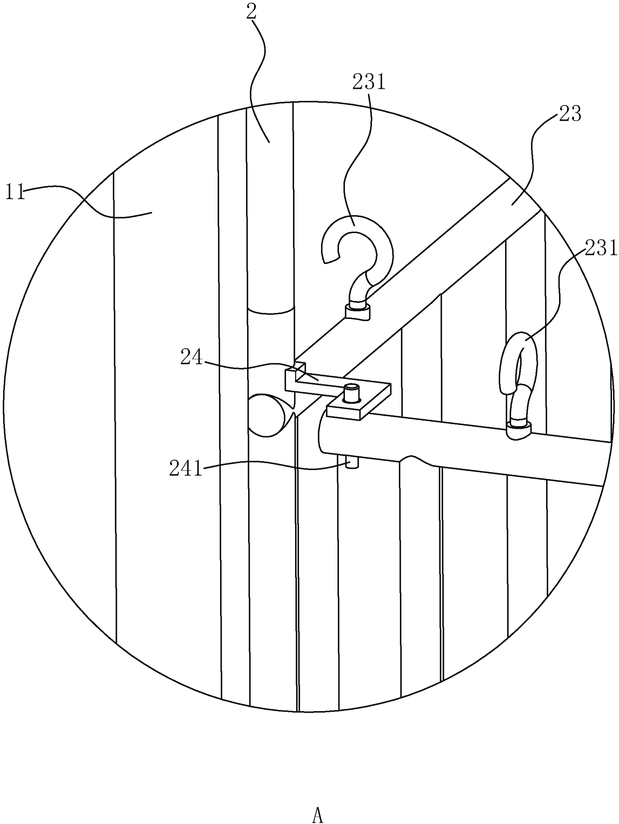 Municipal road pipe-jacking construction security equipment and operation method thereof