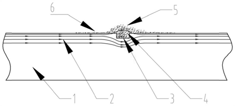 A magnetic particle detection method for cracks based on temperature difference