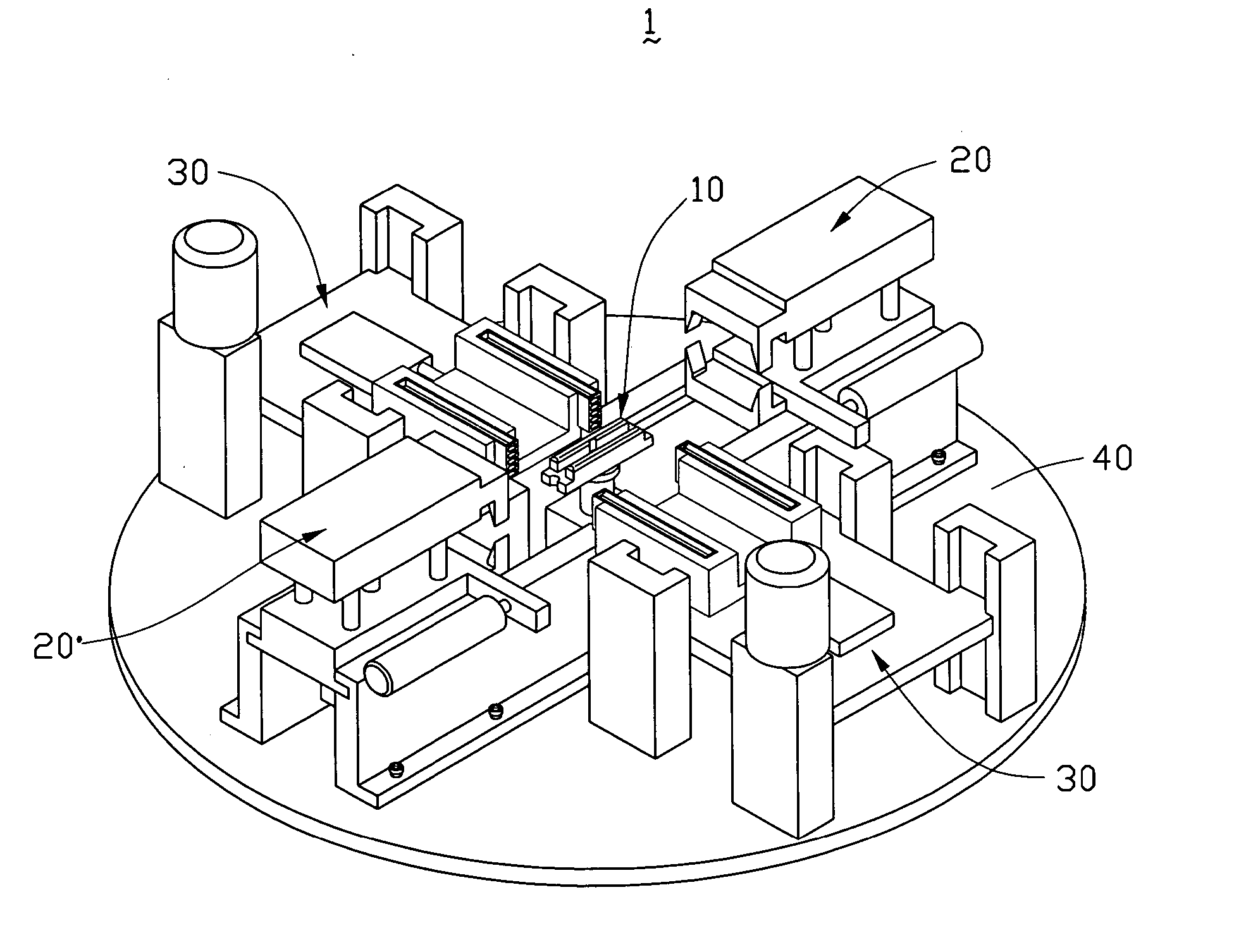 Automatic cutting machine having receiving device for lens