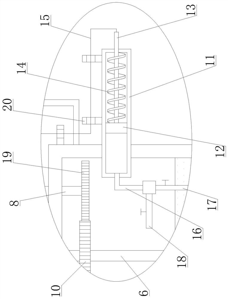 Irrigation device for tea planting