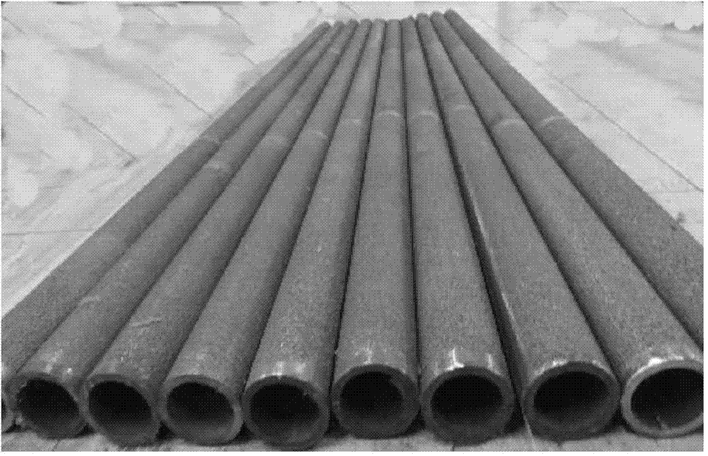 Powder material for boiler tube high temperature resistance and wear resistance protecting and preparation method thereof