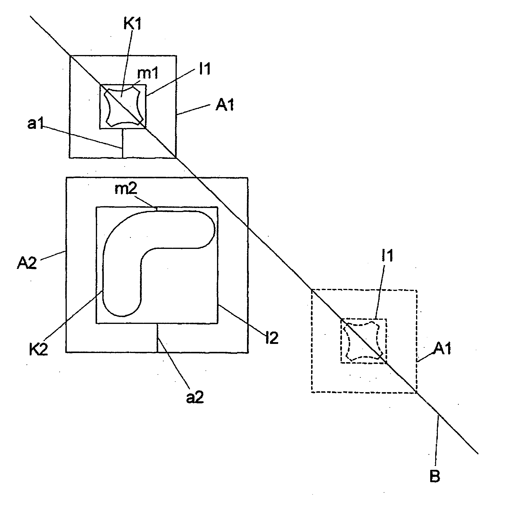 Method for detecting a possible collision of at least two objects moving with respect to each other