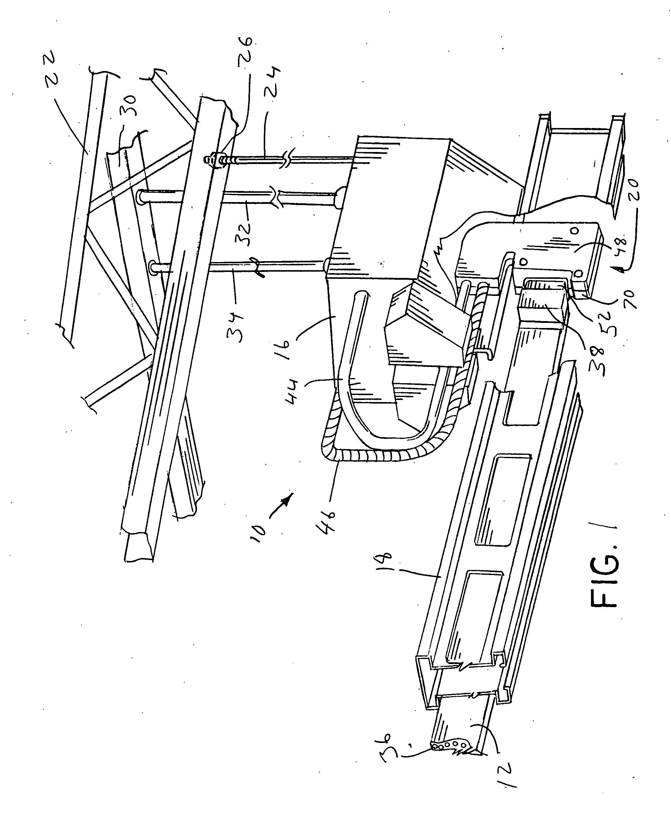 Power entry assembly for an electrical distribution system
