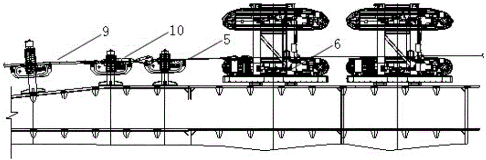 Deepwater subsea pipeline stopping laying method
