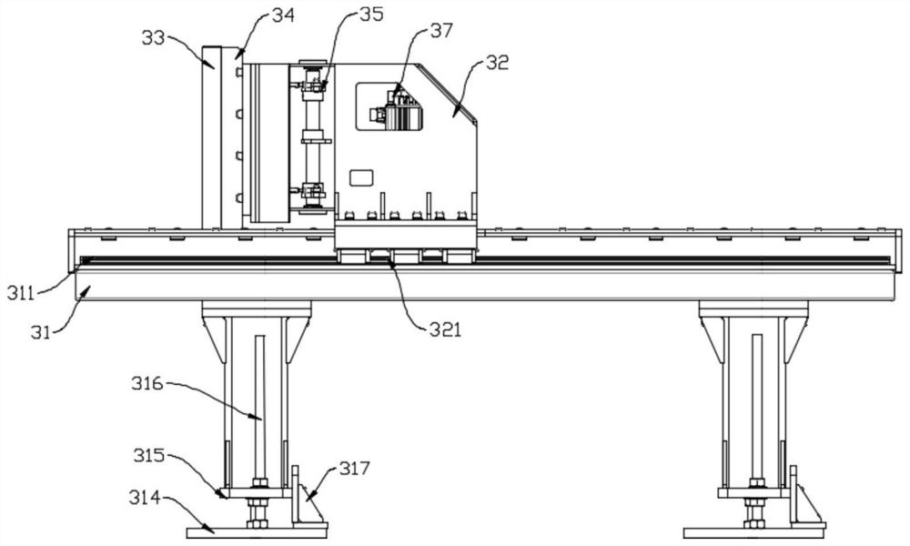 A bending system for automatic feeding and positioning of plates