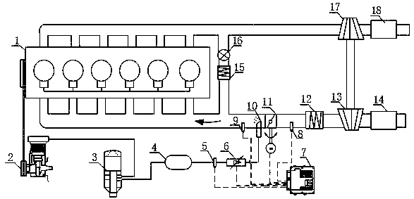 Intelligent pneumatic supercharging device with adjustable injection pressure