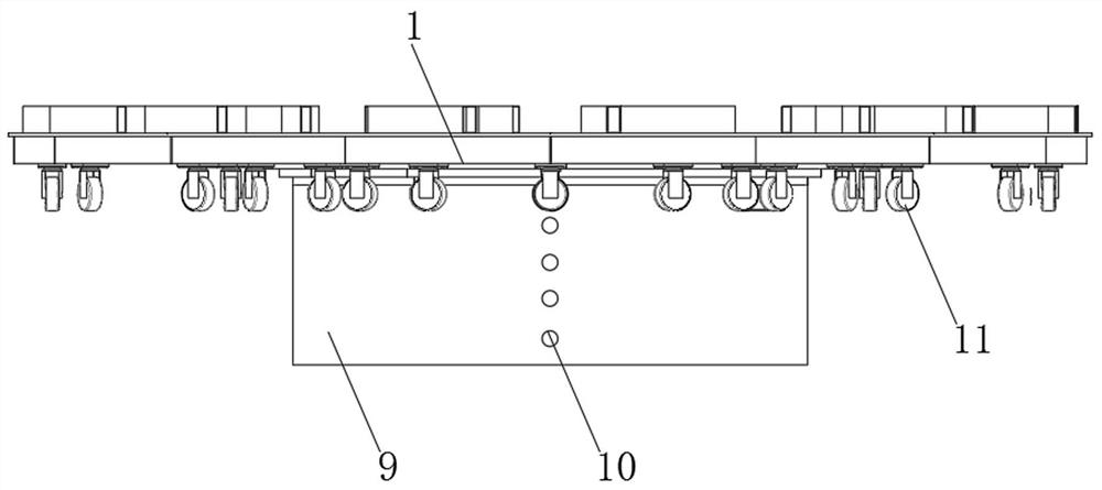 Maintenance device for bridge exterior and method of use thereof