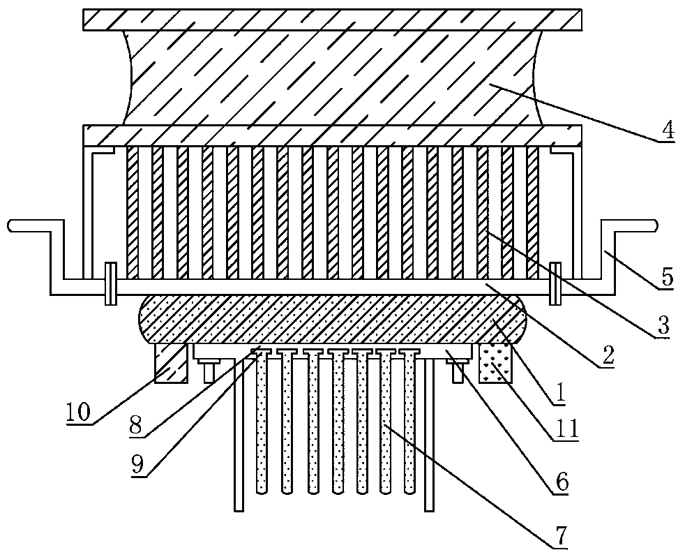 Semiconductor refrigeration and heat dissipation device