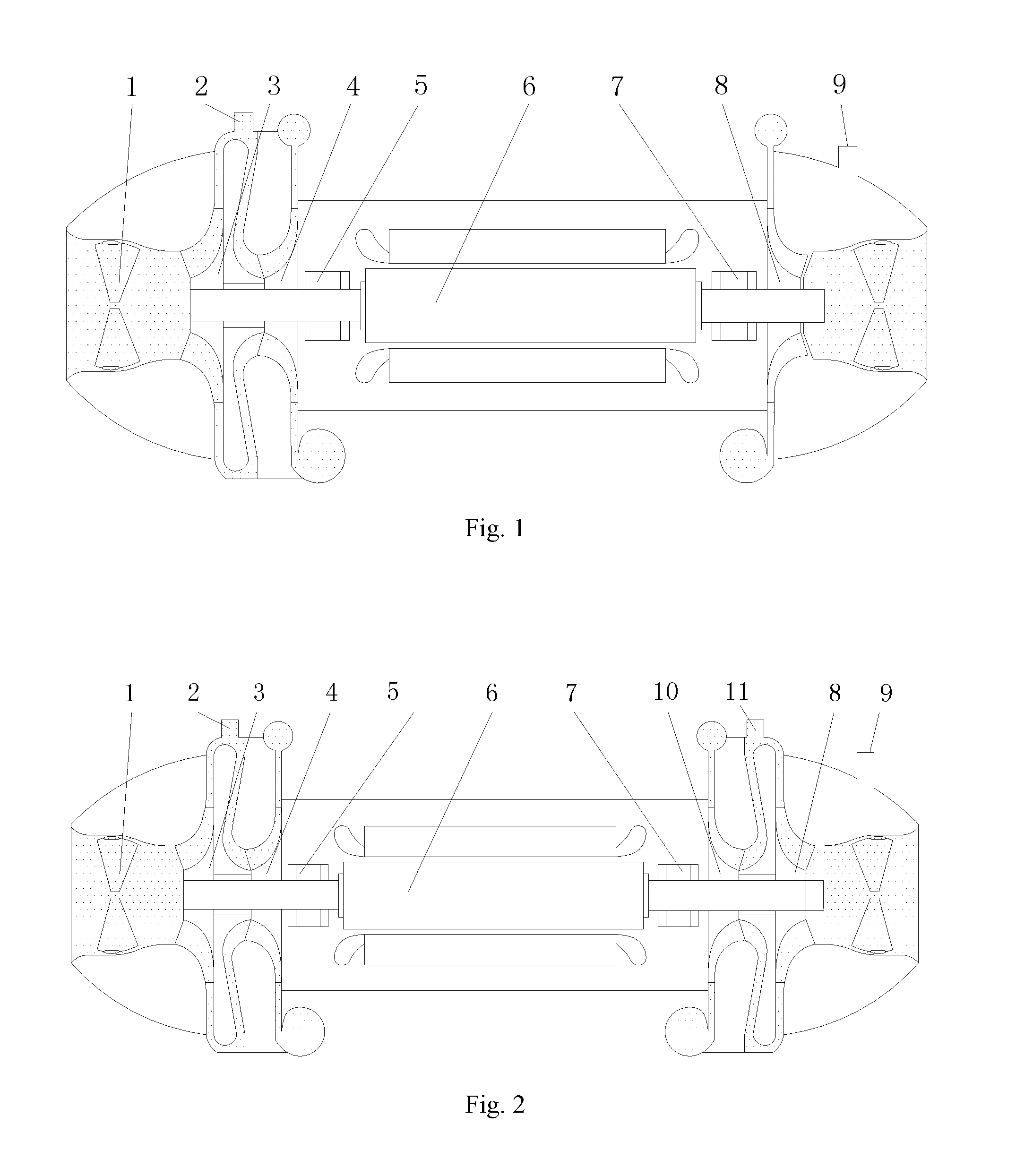 Multi-stage centrifugal compressor and air conditioning unit