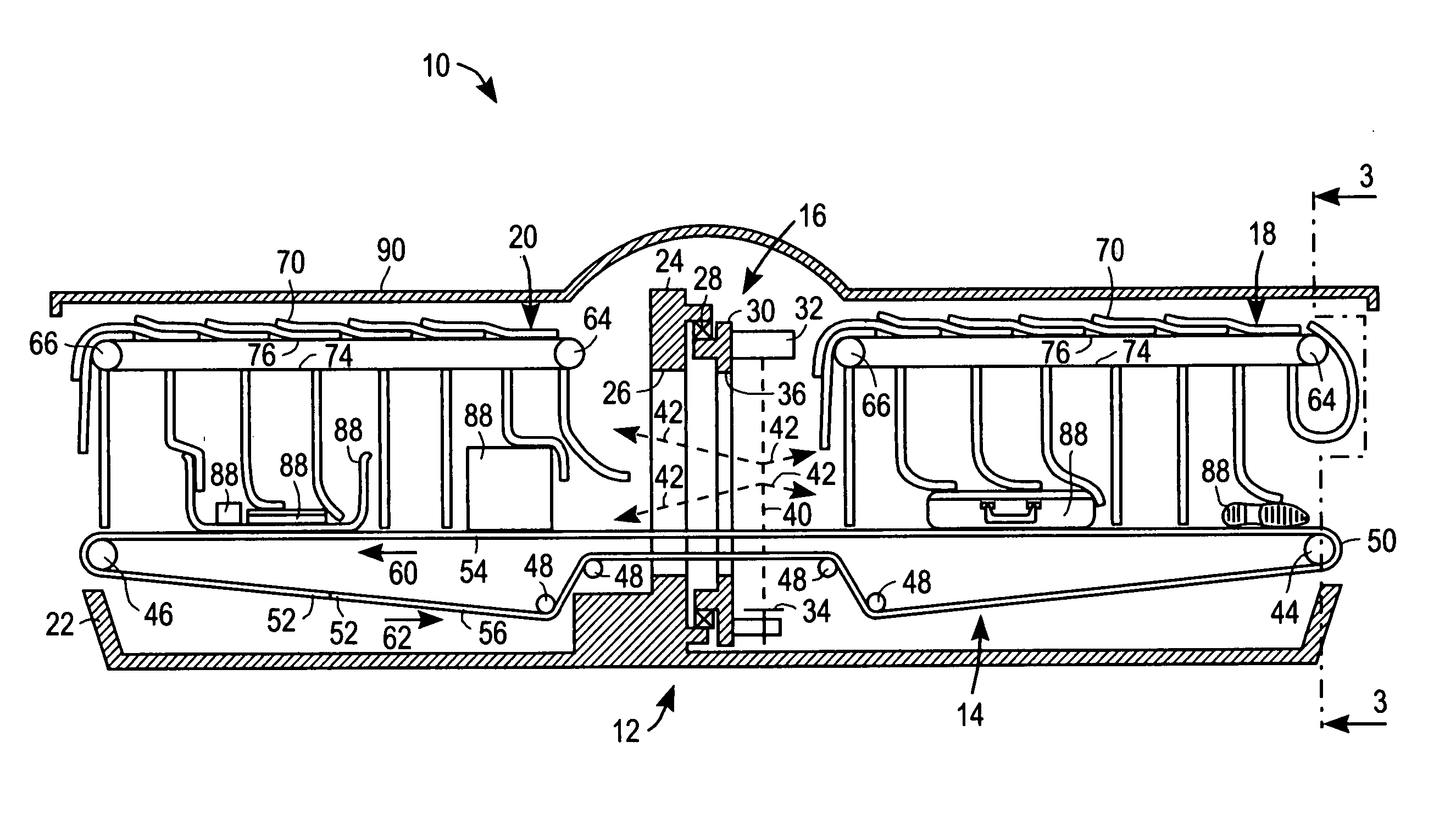 Apparatus and method for nonintrusively inspecting an object