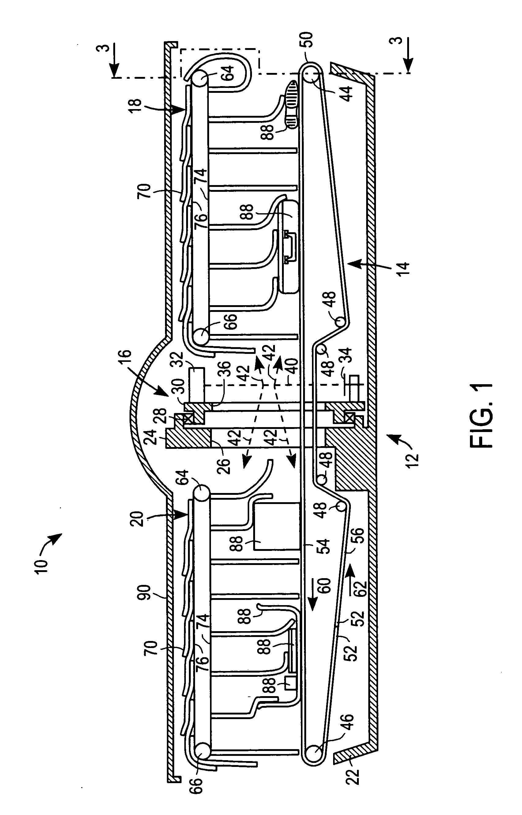 Apparatus and method for nonintrusively inspecting an object