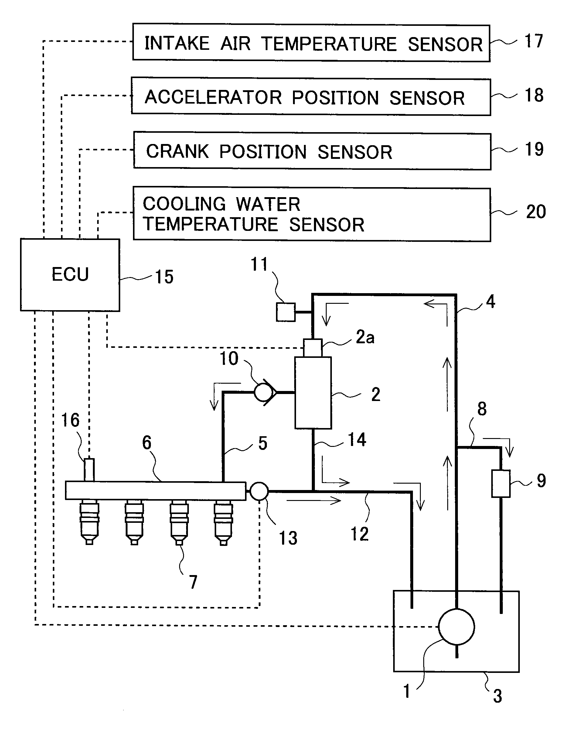 Fuel injection control system for an internal combustion engine