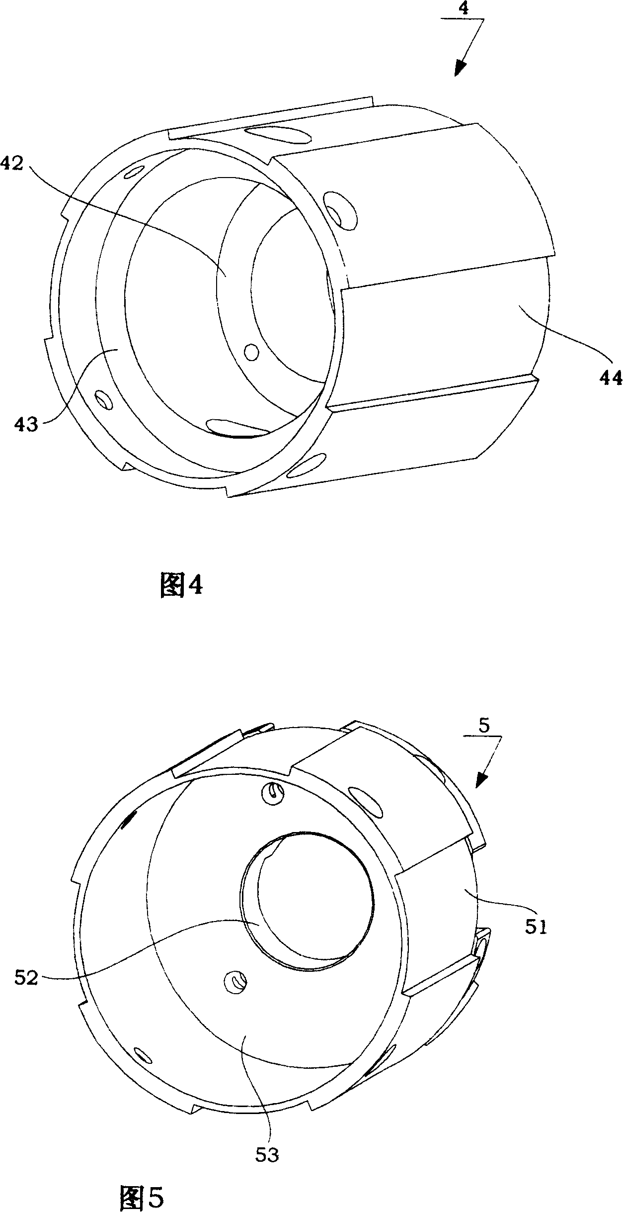 Mechanical frame for optical-fiber gyro inclinometer for oil well