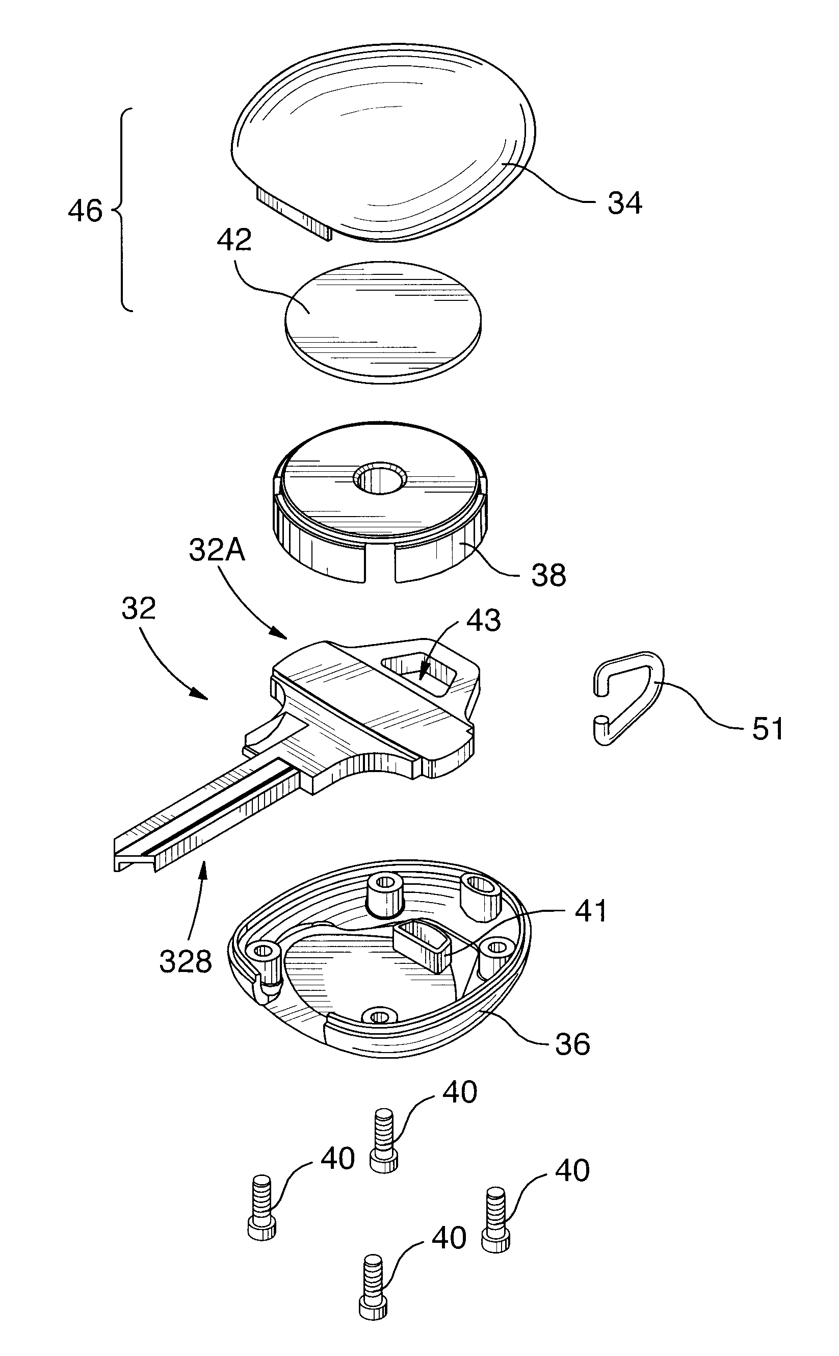 Conversion system for mechanical keys