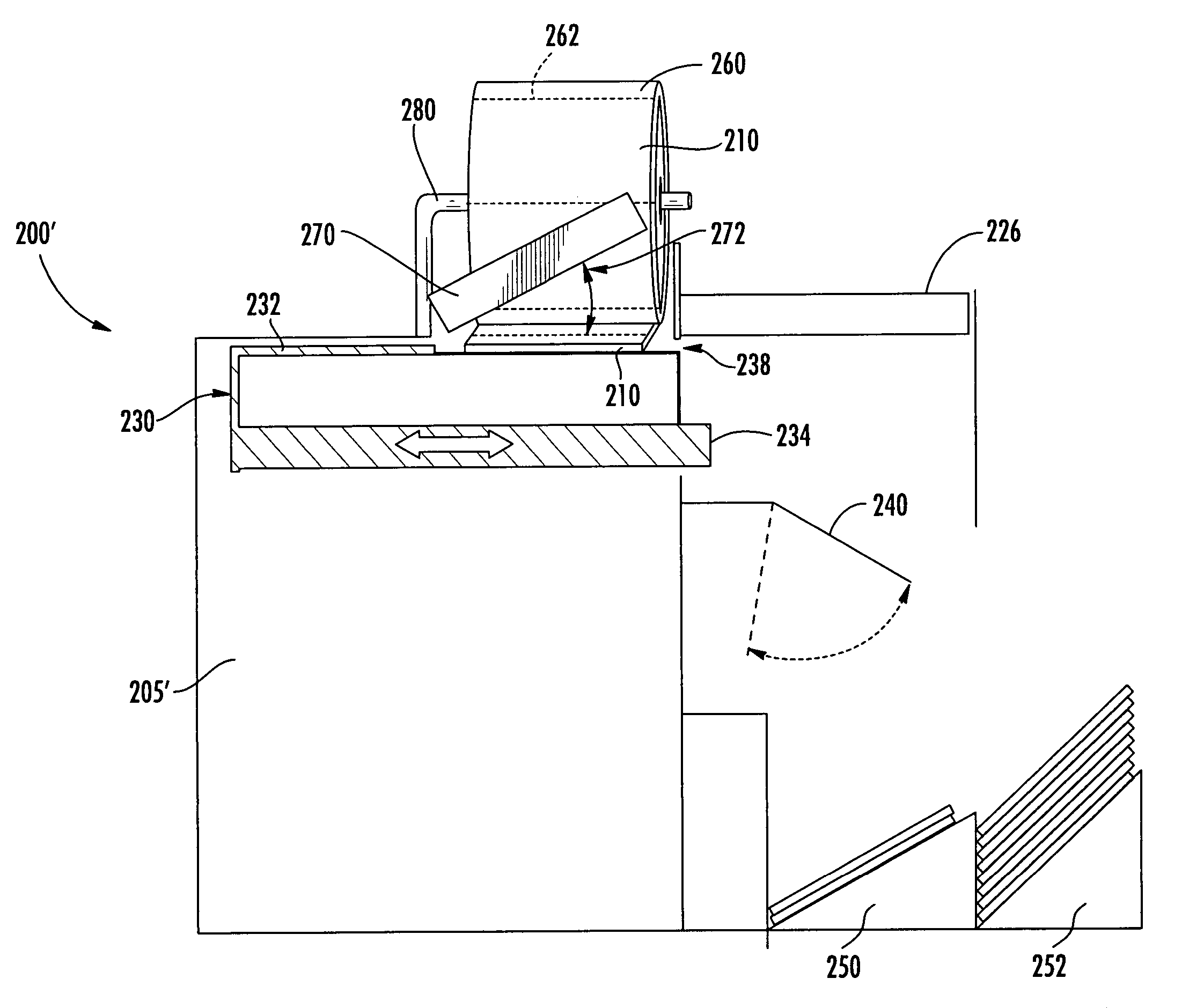 Apparatus for dispensing activated monitoring devices