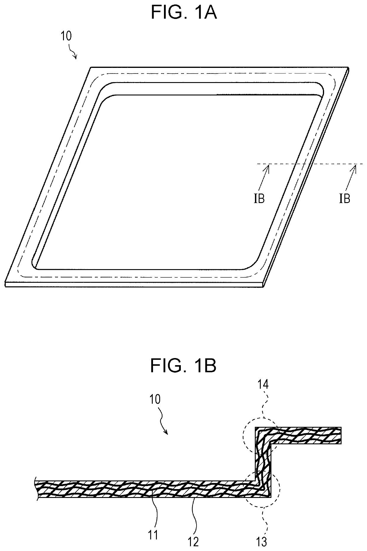 Method for producing fiber-reinforced composite material and forming mold used for the method