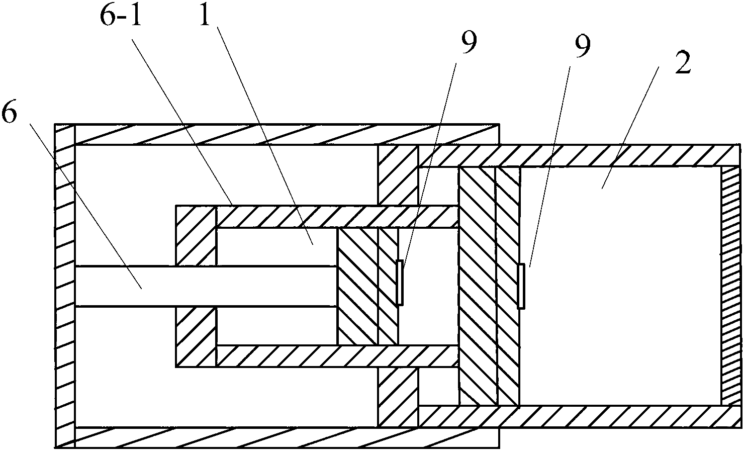 Operation method of two-stage buffer capable of controlling buffering sequence stage by stage