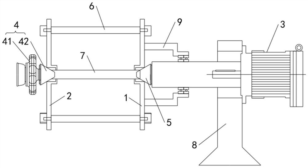 An optical fiber loosening device