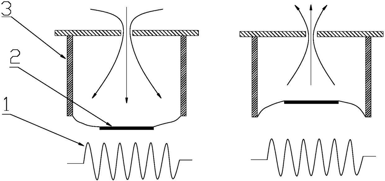 Device for Suppressing Line Spectrum Noise of Flow-induced Oscillation in Underwater Cavity