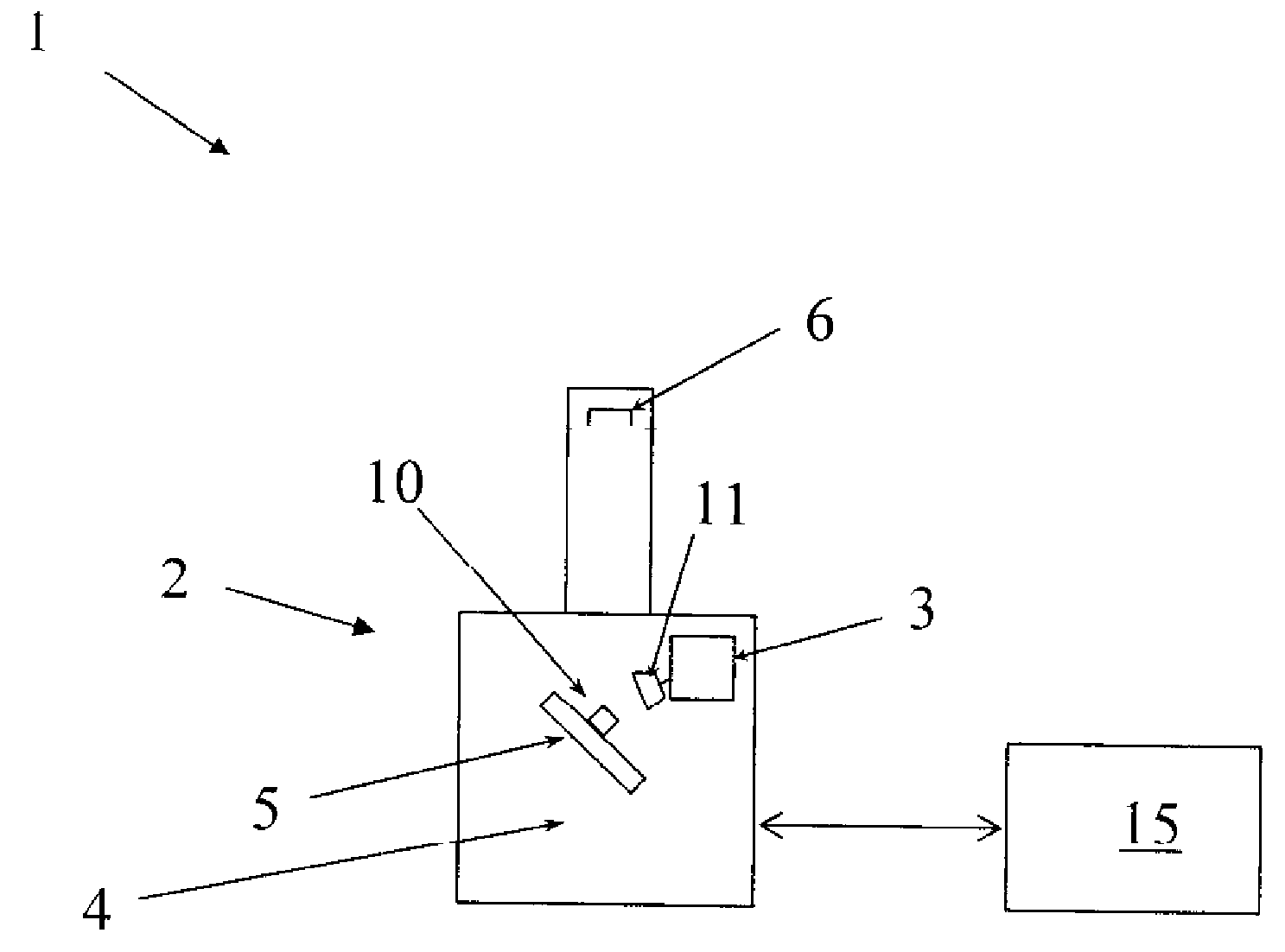 Method of calculating the structure of an inhomogeneous sample