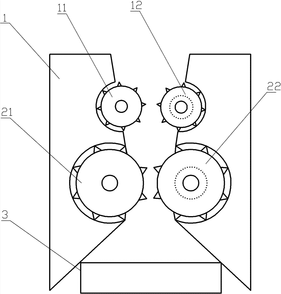Meat stuffing preparation device