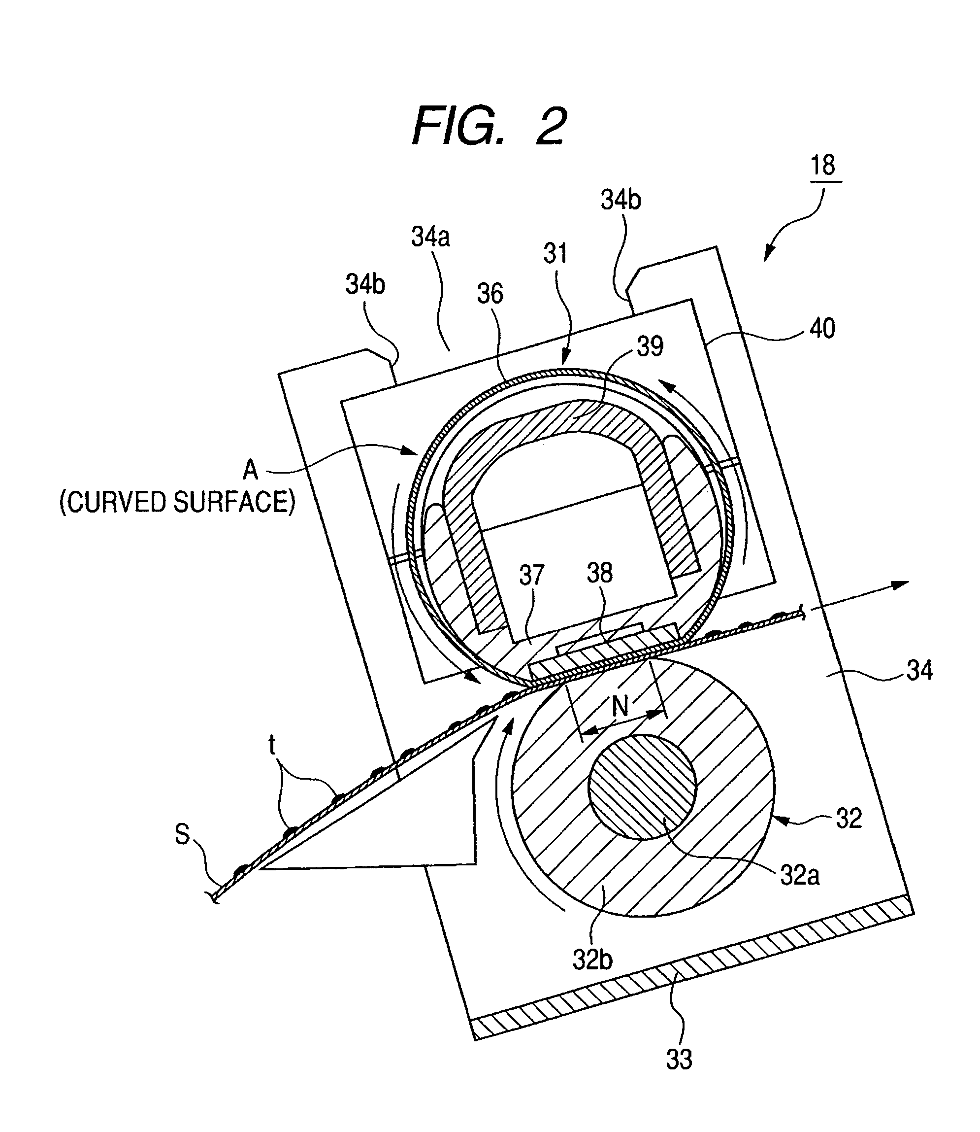 Image heating apparatus using flexible sleeve
