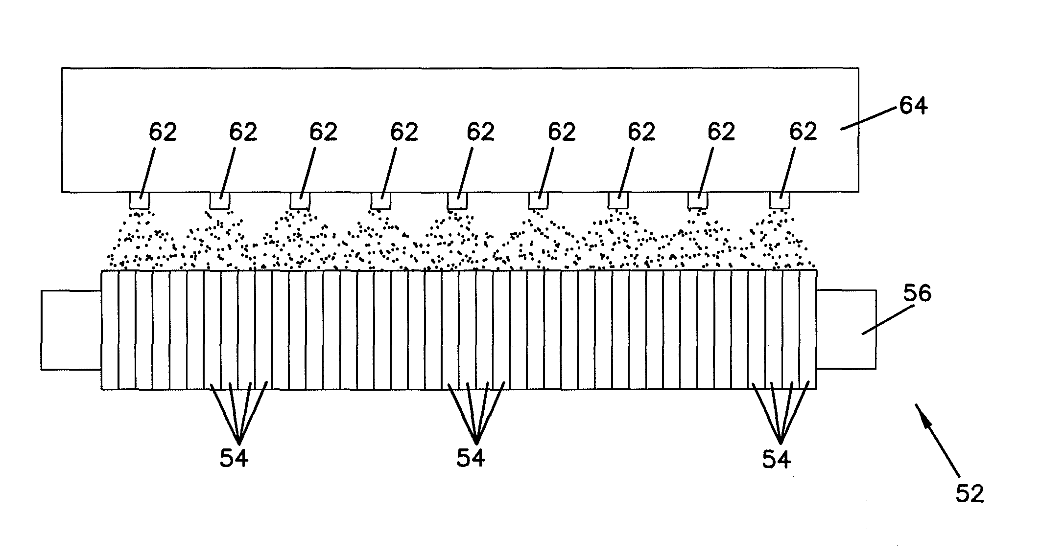 Water cooling system for grinder blades