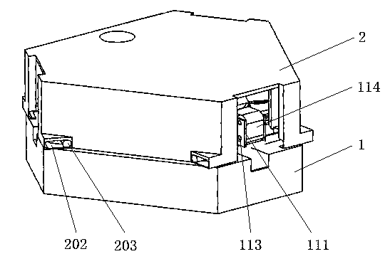 Steel-belt-driven butt joint locking device and method