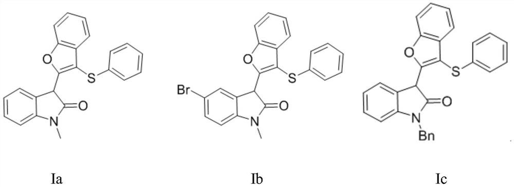 3-thiobenzofuran derivative and synthesis method thereof