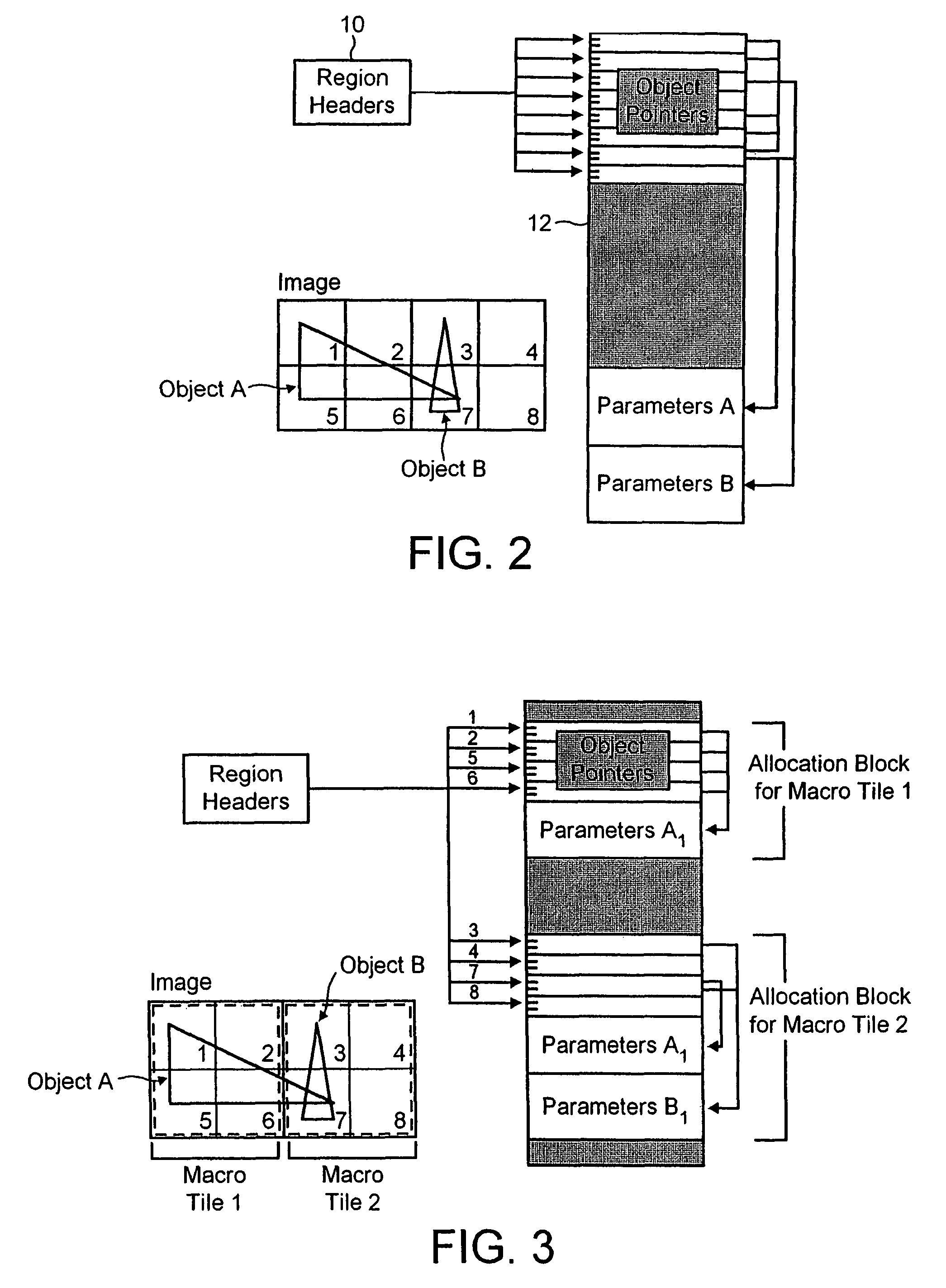 Memory management for systems for generating 3-dimensional computer images