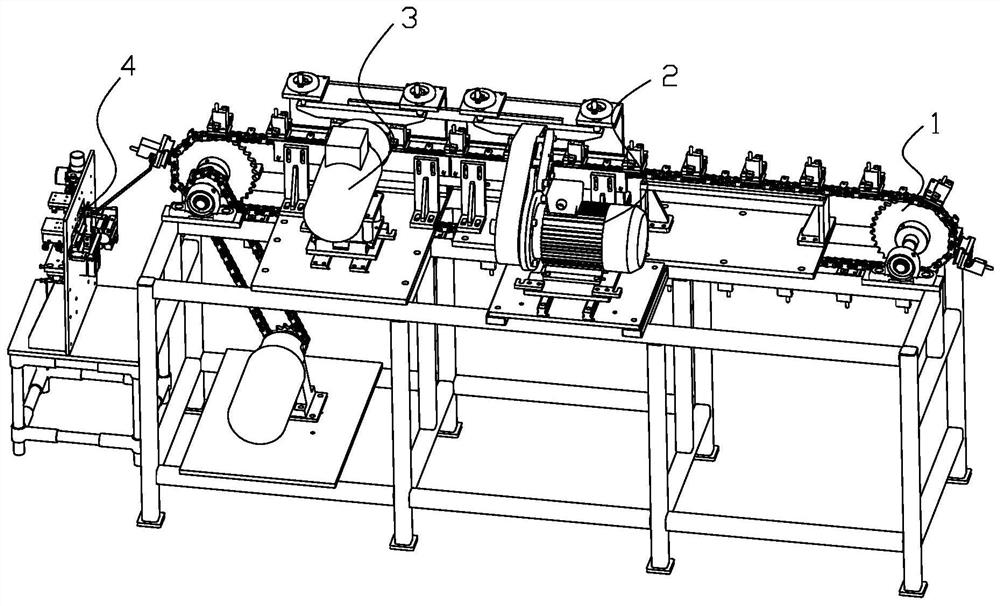 Nail clipper conveying device and method and automatic production device