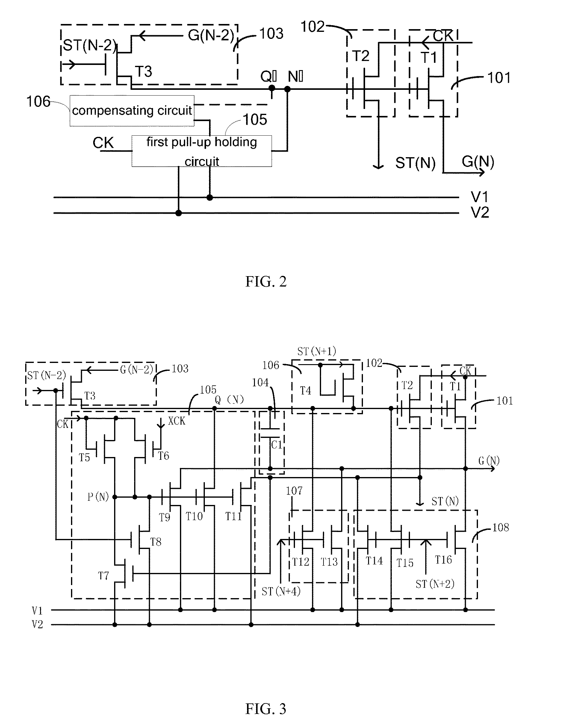 Liquid crystal display panel and gate drive circuit thereof