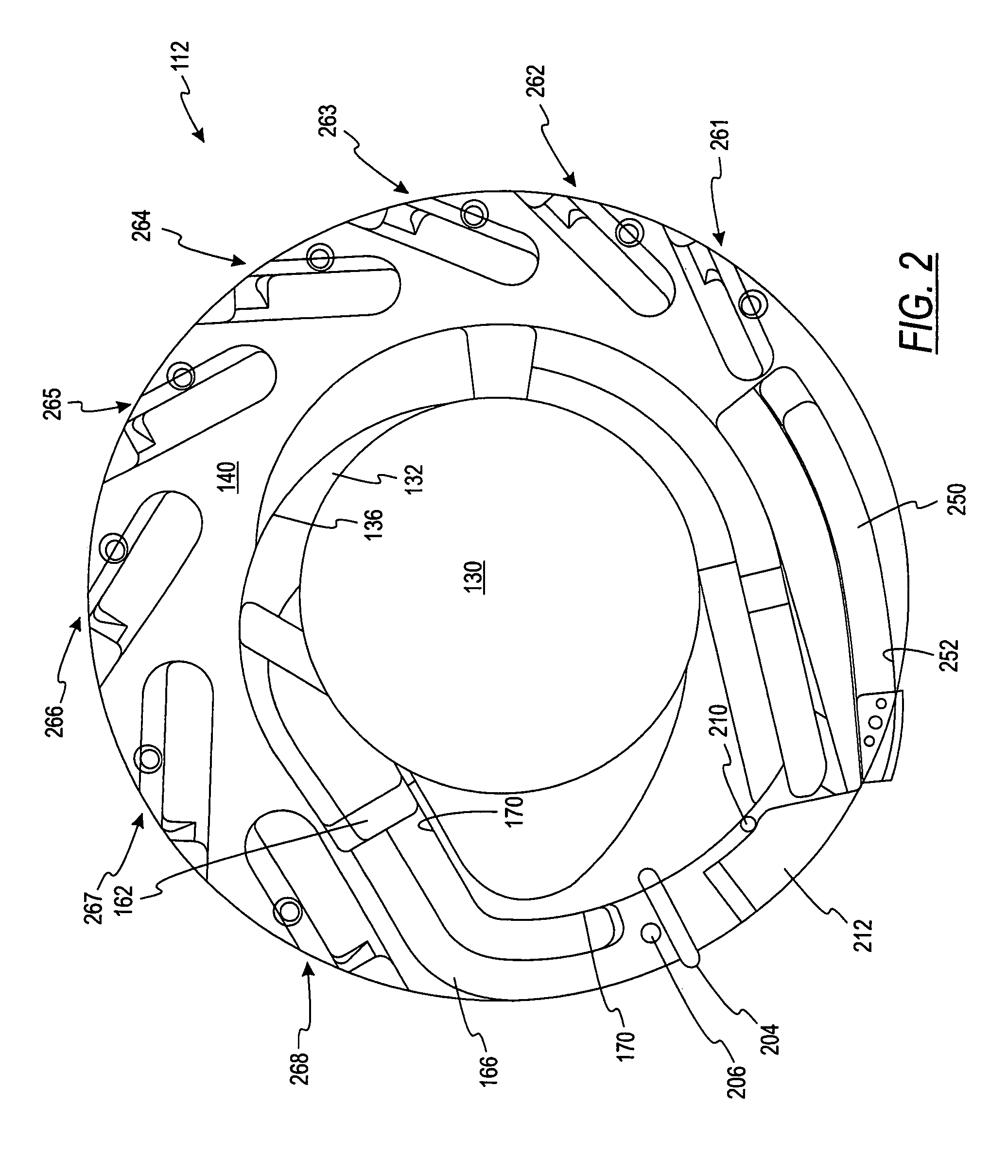 Coin processing device having a moveable coin receptacle station