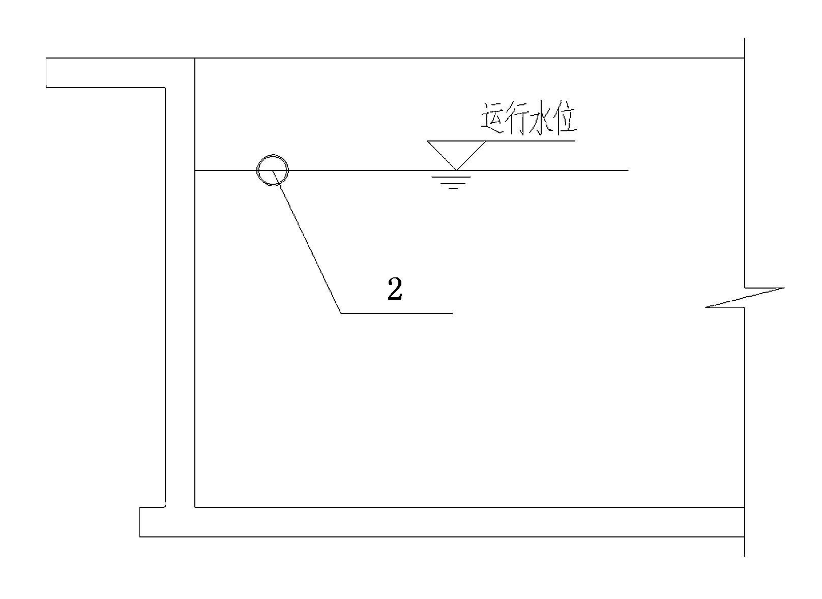 Slag discharge device and slag discharge method for sand basin