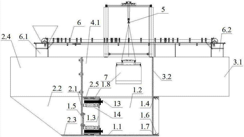 A mechanized rapid construction method for prefabricated assembled underground corridors