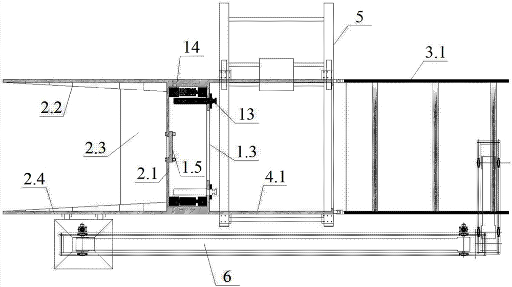 A mechanized rapid construction method for prefabricated assembled underground corridors