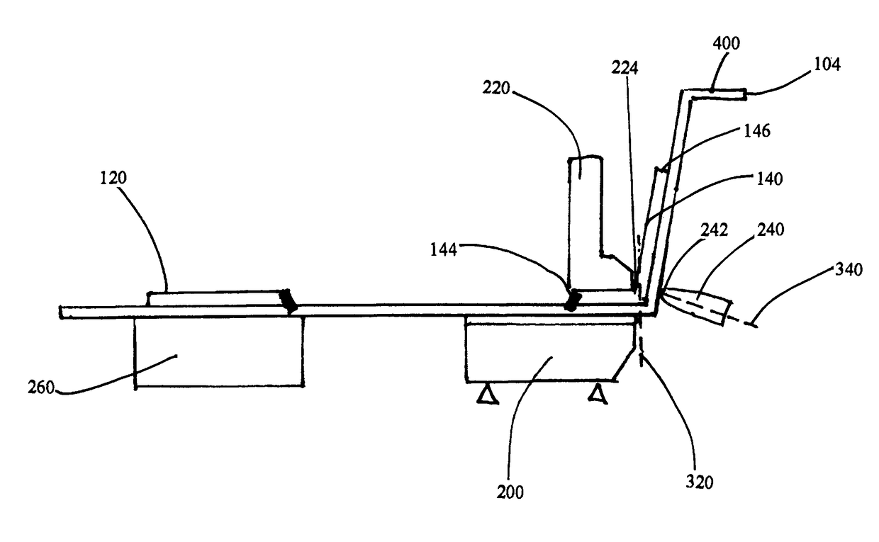 Process for forming reinforced rocker panel assembly