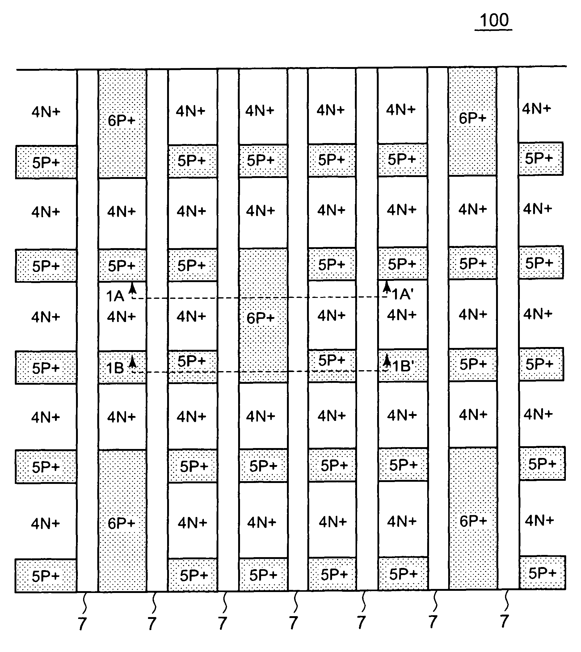 Semiconductor device having trench gate structure