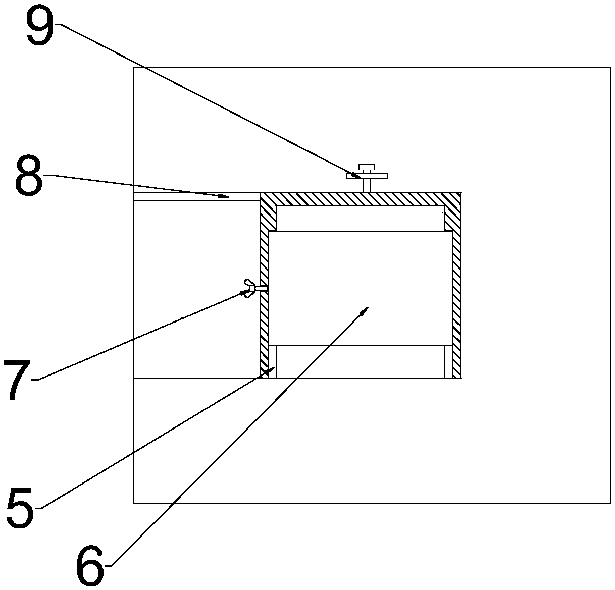 Mechanical part precise grooving device