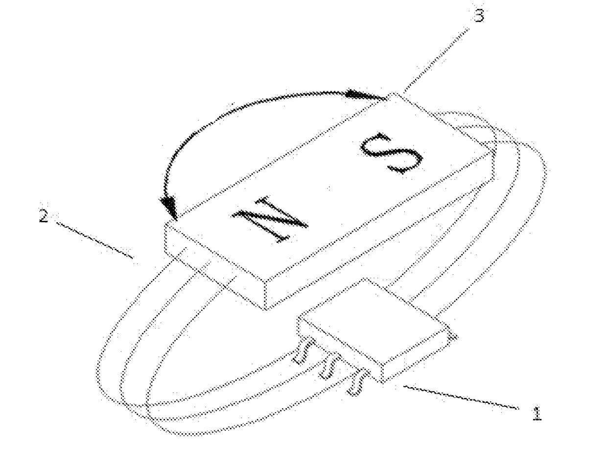 Magnetoresistive angle sensor and corresponding strong magnetic field error correction and calibration methods