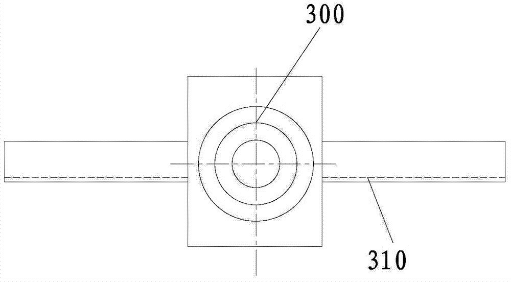 Gear box centering based laser centering tool of ship shaft system and centering mounting method