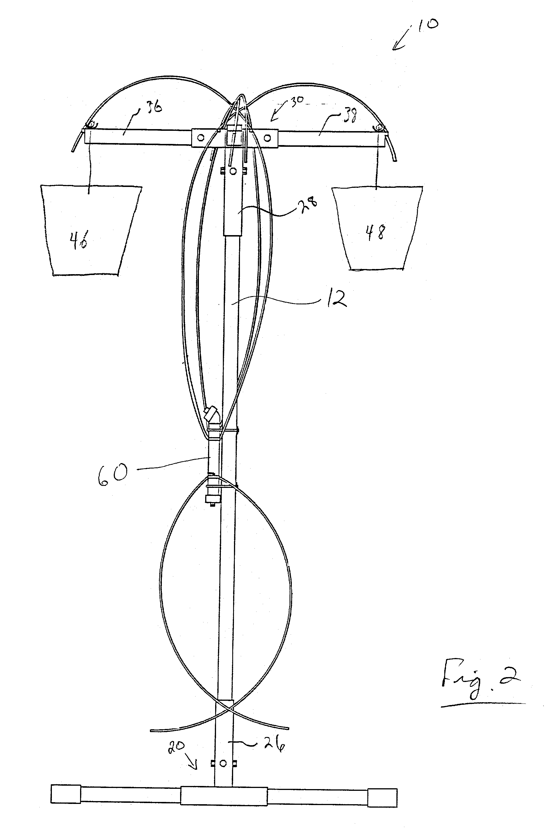 Self-watering plant holder