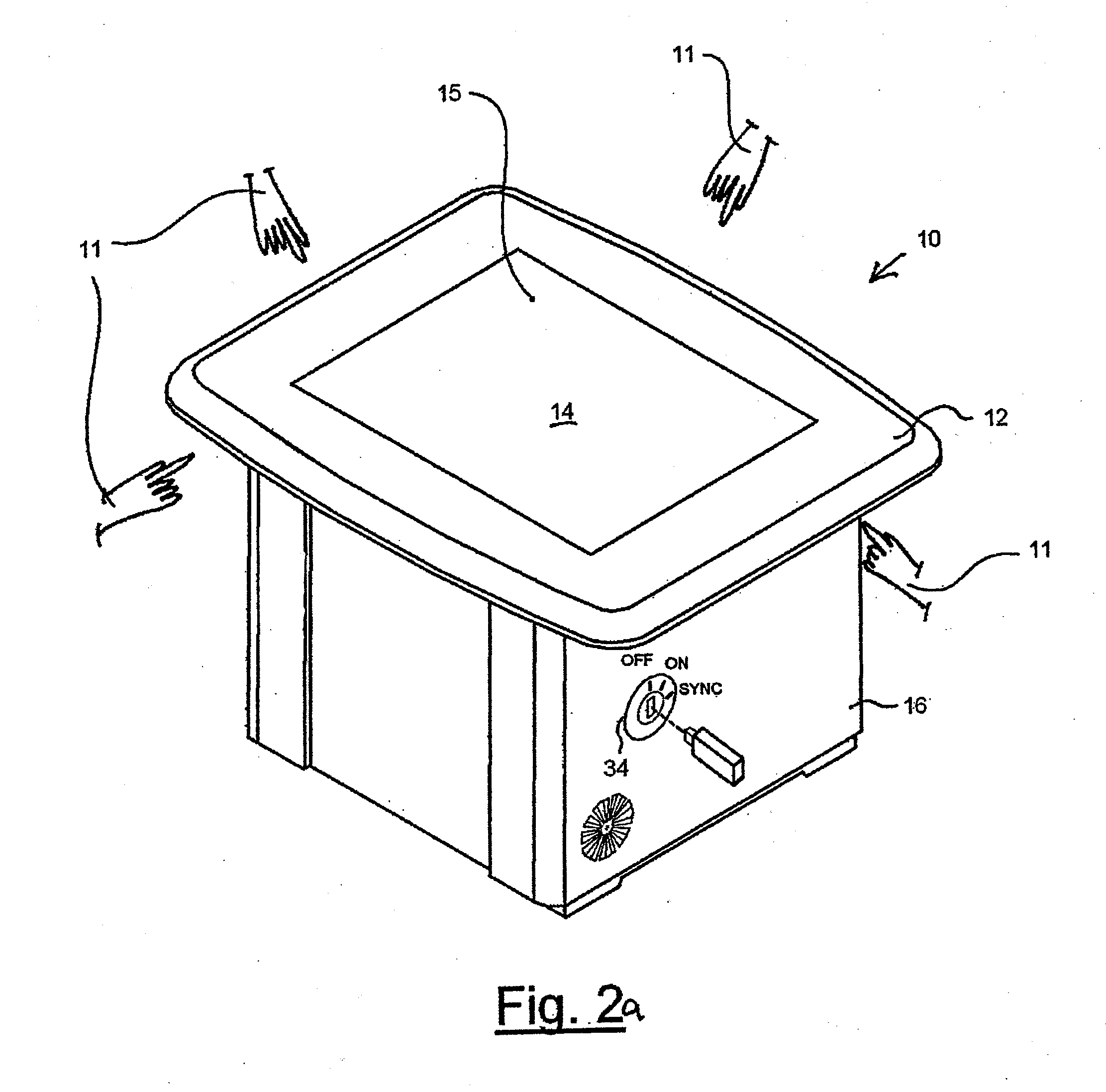 Method for selecting and manipulating a graphical object in an interactive input system, and interactive input system executing the method