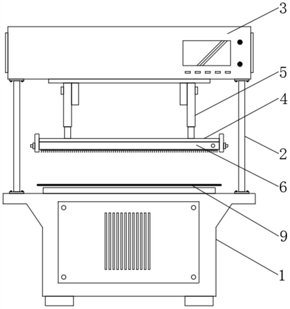 Fluff type phosphating process for steel plate